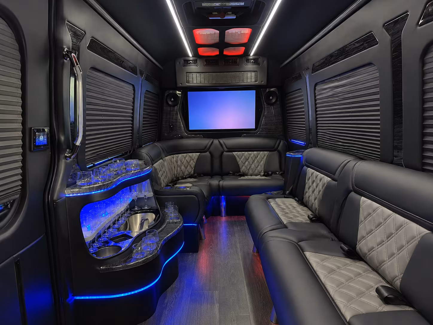 bus rental options for wilmington trips