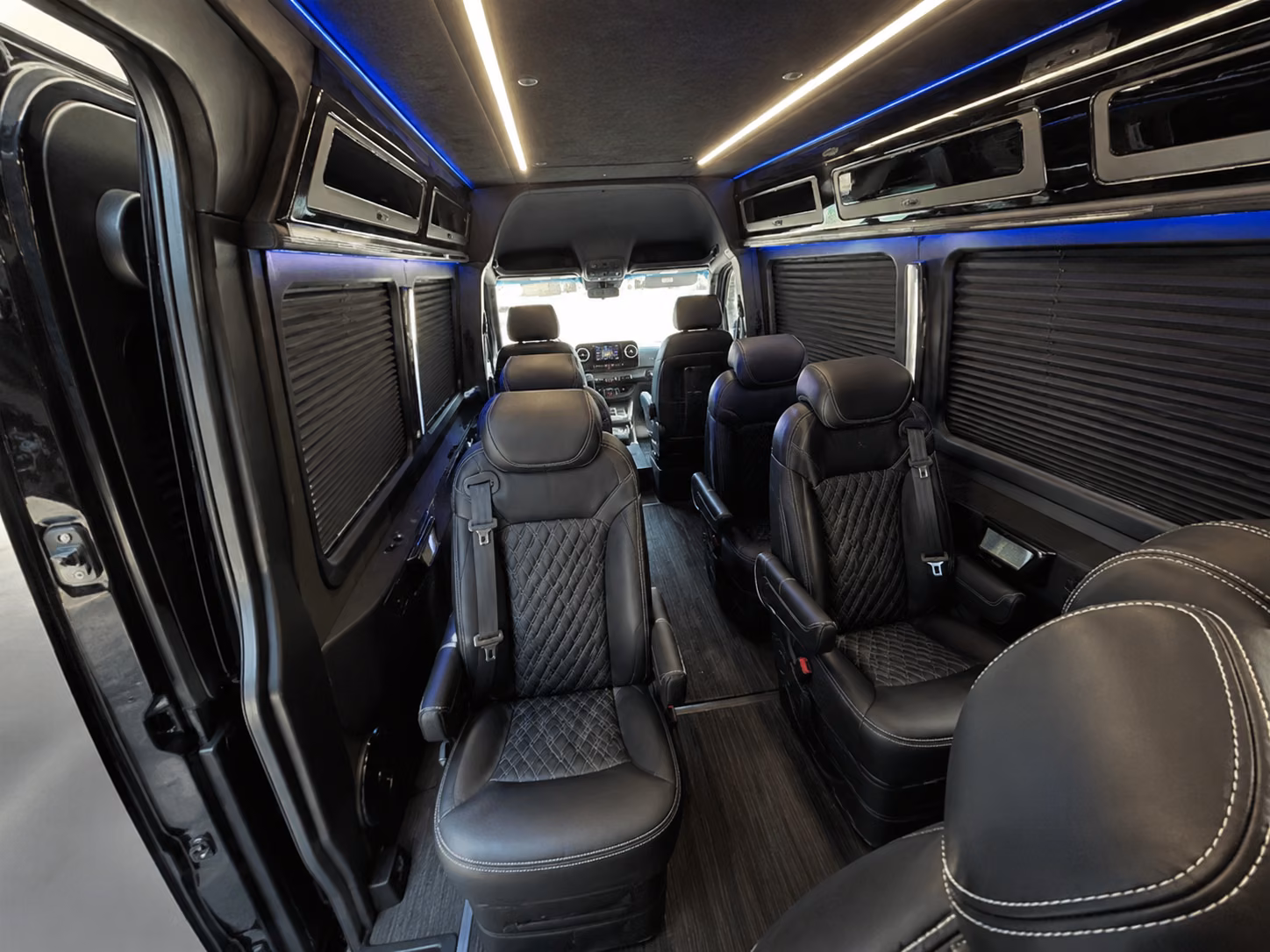 wilmington corporate event transportation onboard seating
