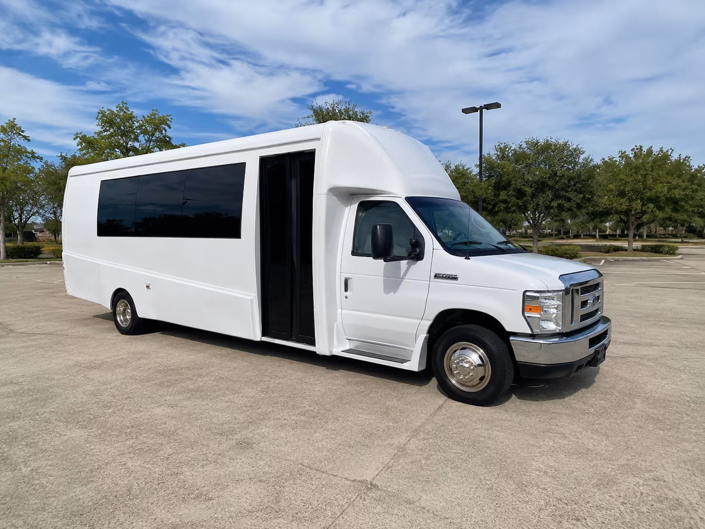 wilmington party bus booking step 1