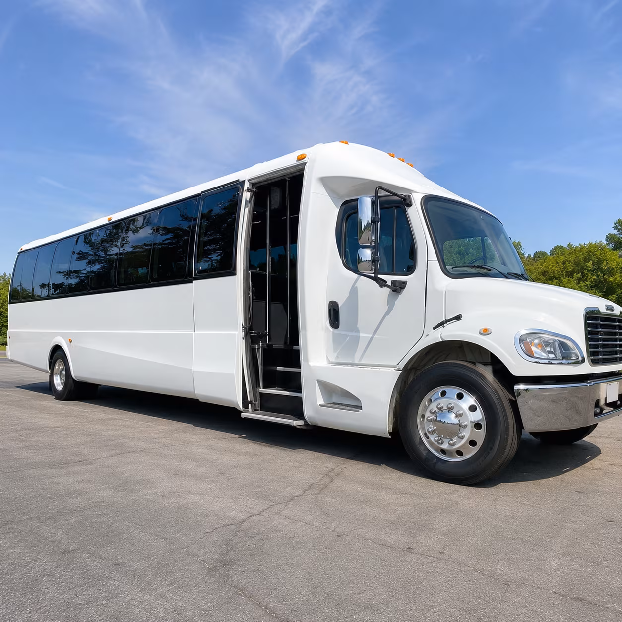 wilmington private event transportation onboard seating