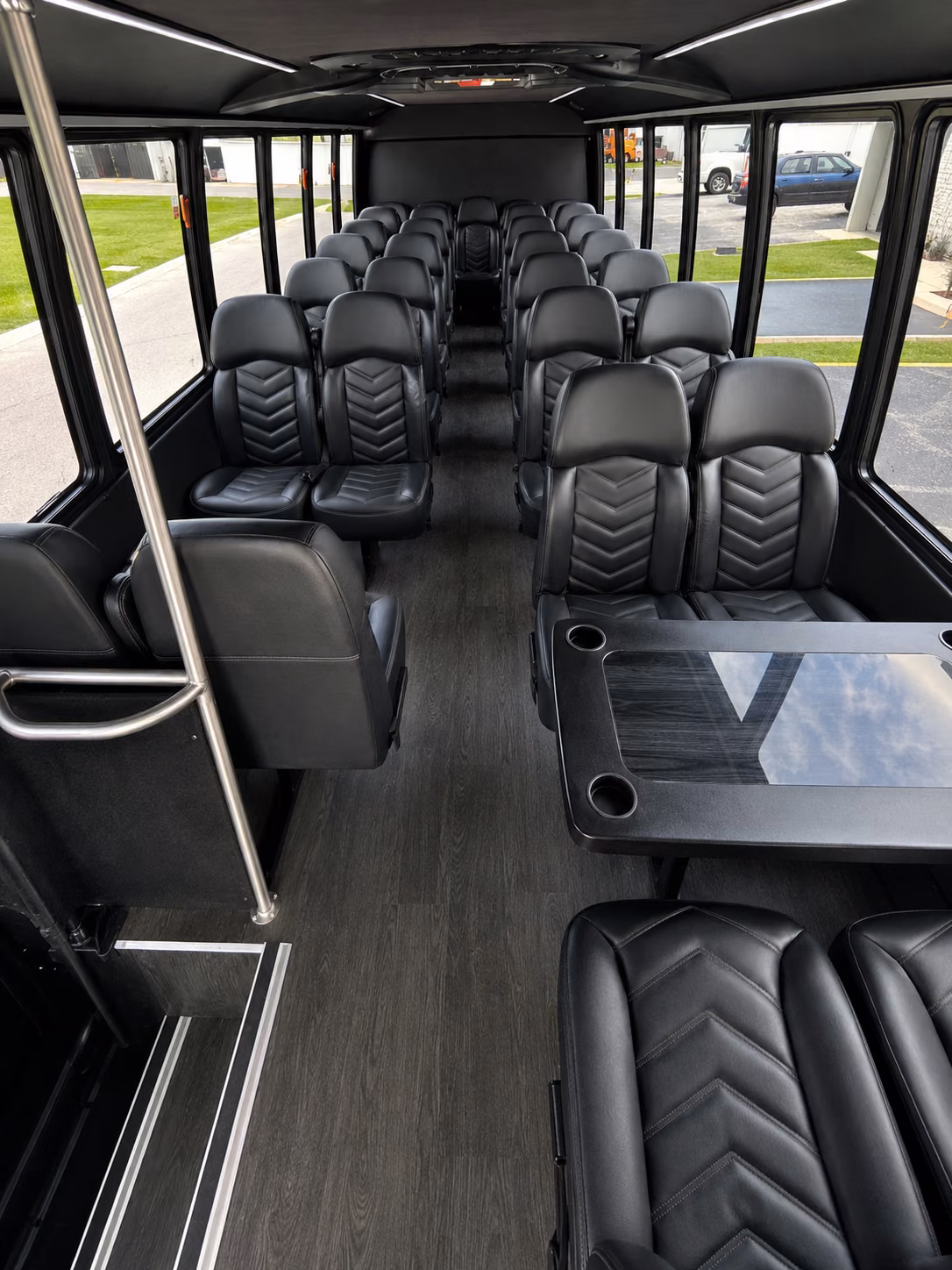 wilmington sporting event transportation onboard seating